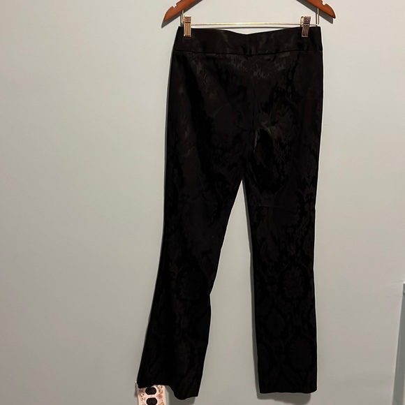 Vintage Guess collection low rise flare bottom black on black pants. - Picture 5 of 5